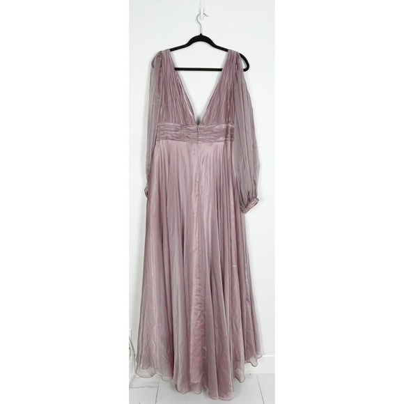 Mac Duggal Whimsical Chiffon Evening Gown - Picture 8 of 16